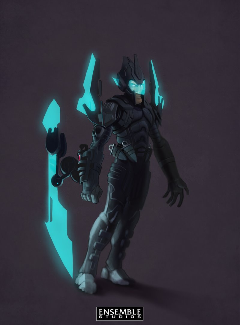 Illustration for article titled Halo MMO Concepts: What Your Sexy Mistress Chief Could Have Looked Like